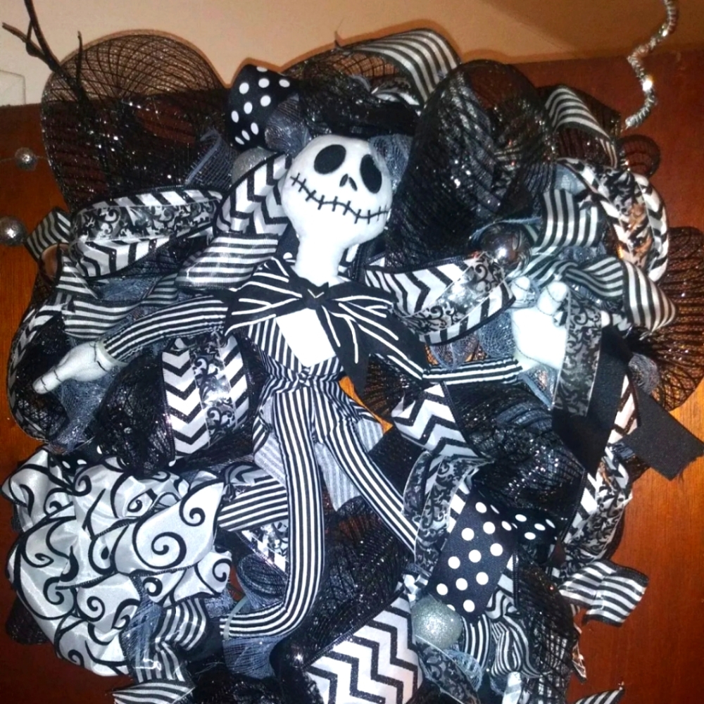 Nightmare before christmas wreath